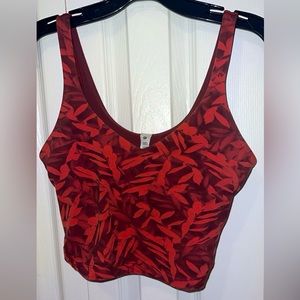 Lululemon align tank size 4 red